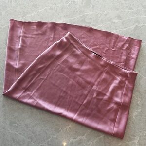 Zara Long Silk Skirt